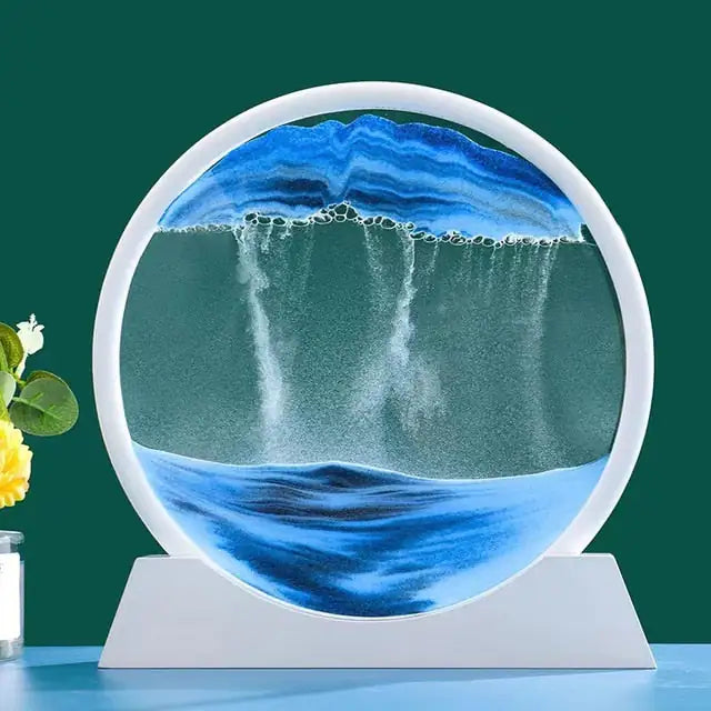 3D Moving Sand Art Decor