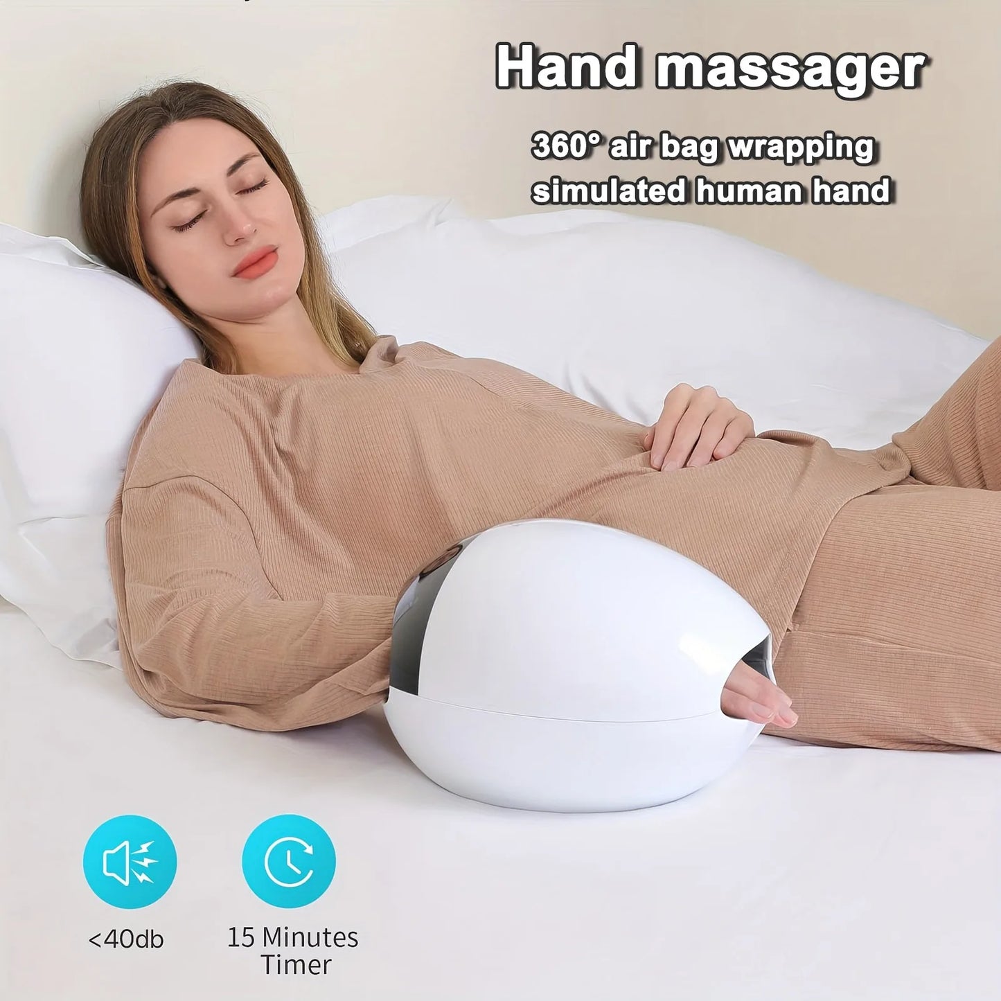 Rechargeable Hand Massager - Portable