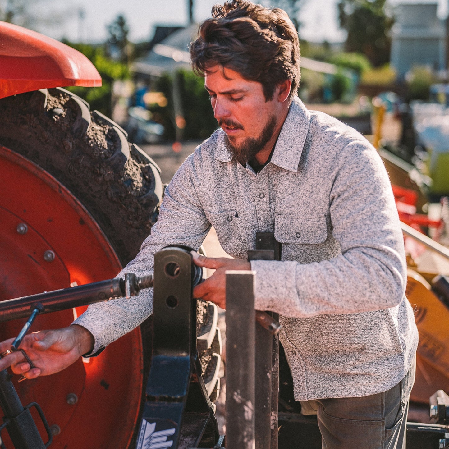 The Breaker Overshirt in Ash