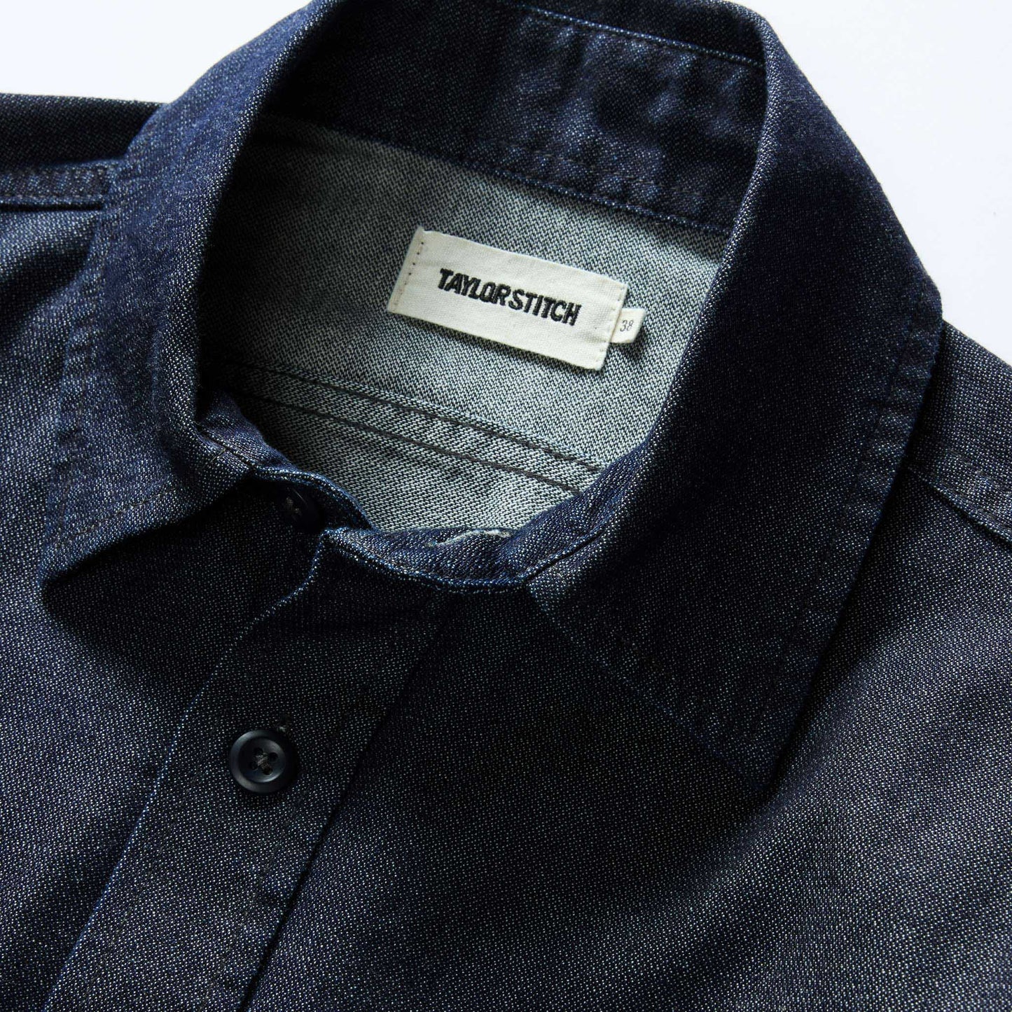 The Saddler Shirt in Indigo Broken Twill