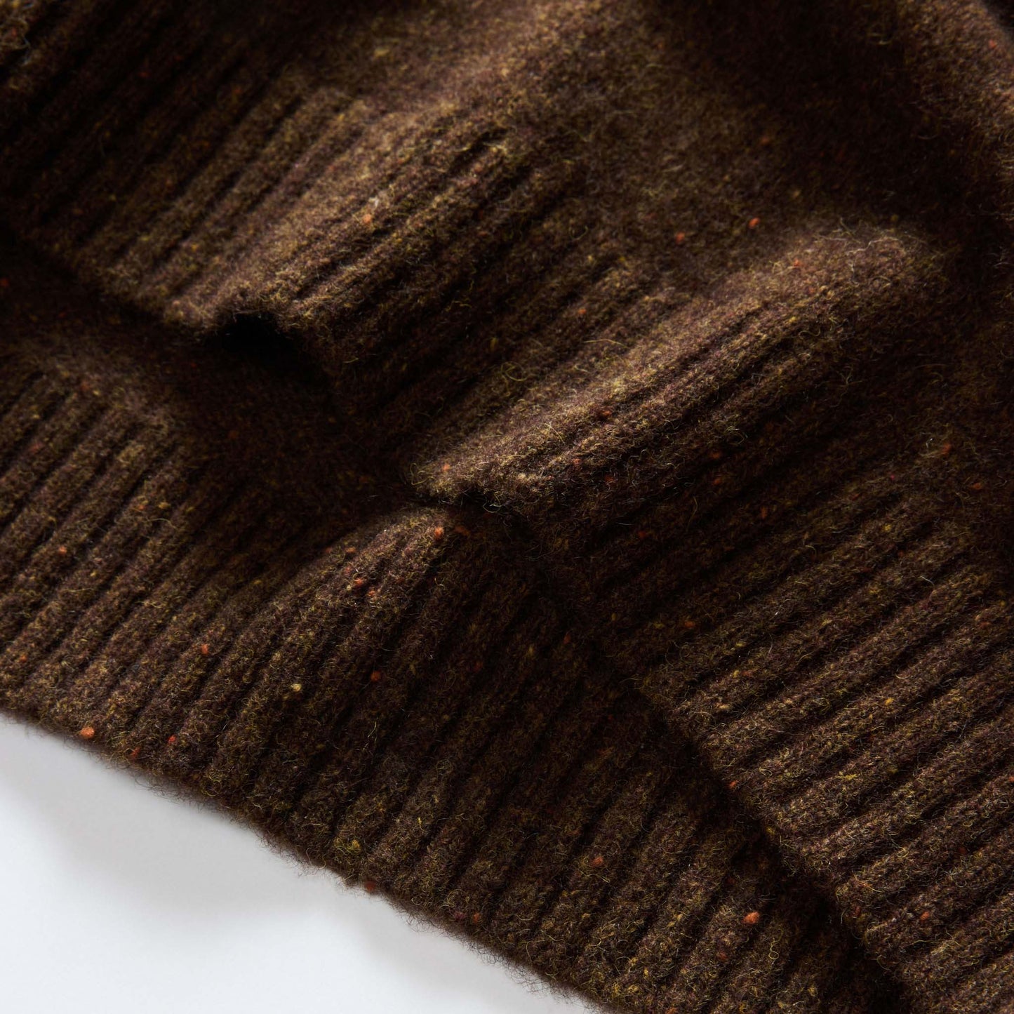 The Lodge Sweater in Timber Donegal