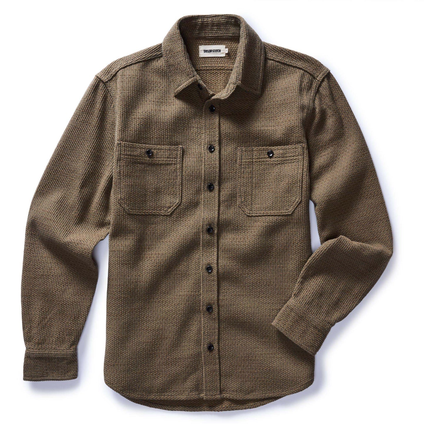 The Utility Shirt in Cypress Sashiko