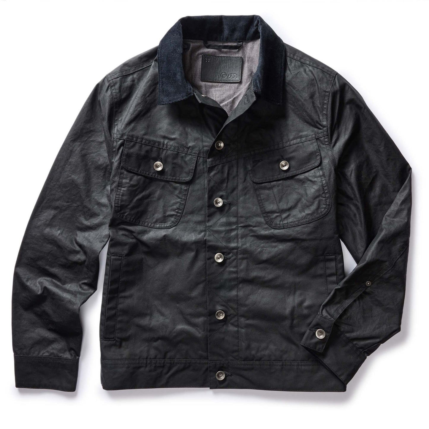 The Long Haul Jacket in Coal Waxed Canvas