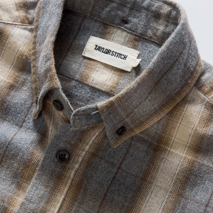 The Jack in Brushed Heather Grey Plaid