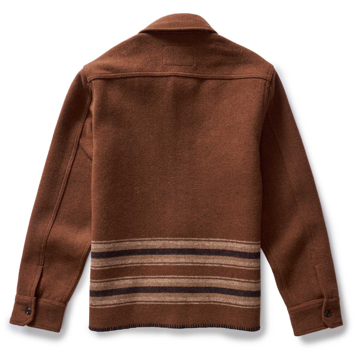 The Ranger Shirt in Tarnished Copper Blanket Stripe