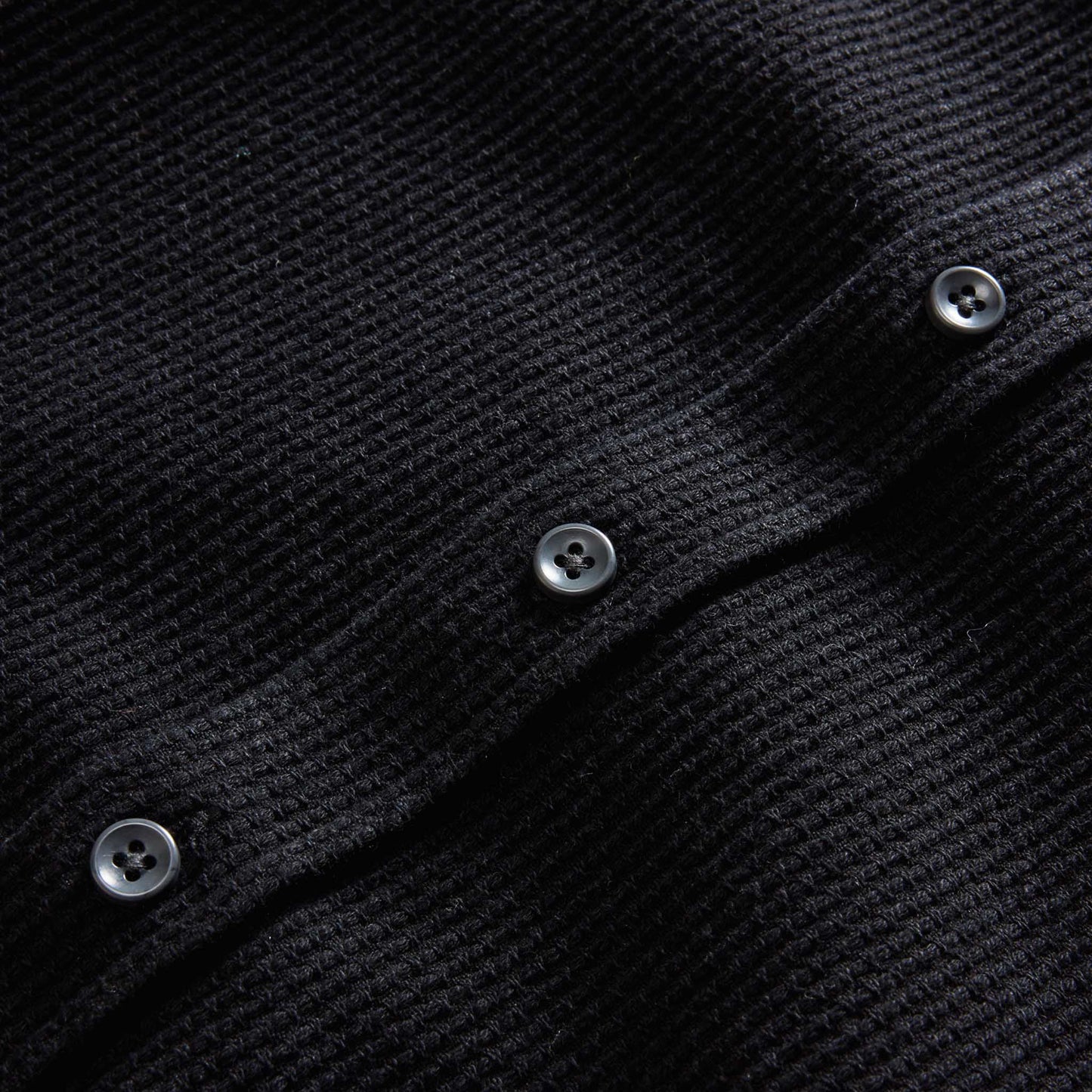 The Utility Shirt in Coal Sashiko